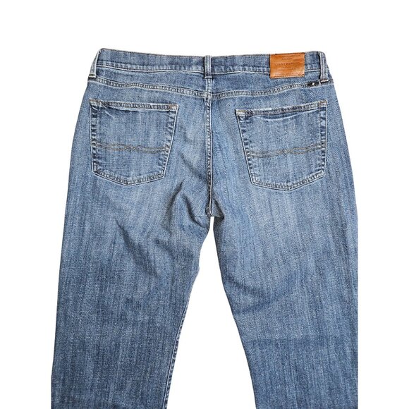 Lucky Brand 221 Straight Mens Blue Jeans Size 38x32 Cotton Stretch Durable Fit - Picture 4 of 8